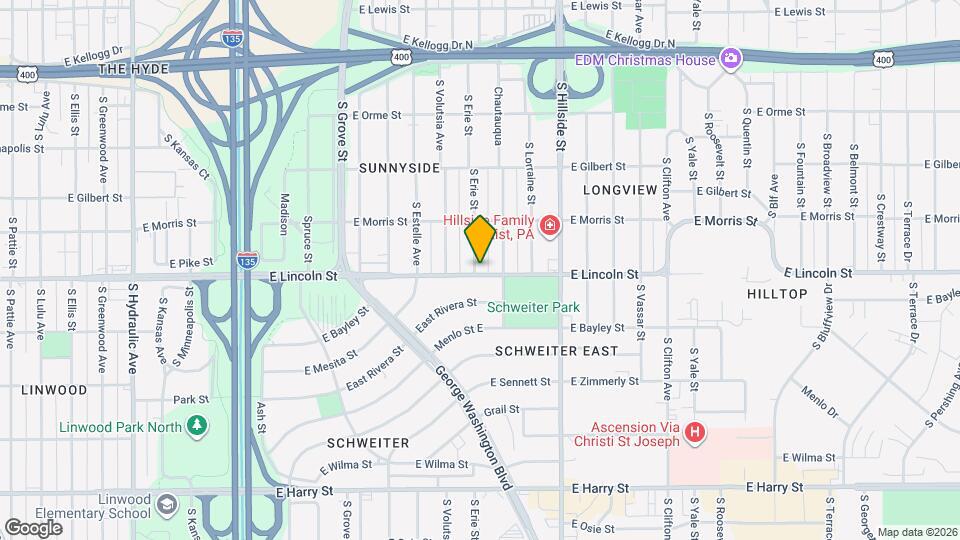 2902 E Lincoln St Map and Location Details