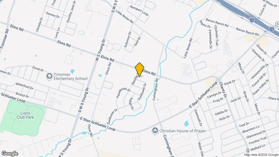 3805 Sunflower Dr Map and Location Details