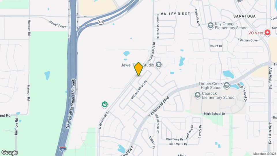 2813 Houston Wood Dr Mapa y Detalles de la Ubicación