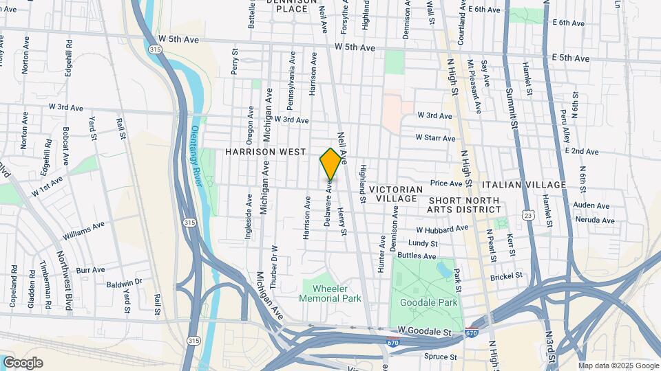 950 Delaware Ave Map and Location Details