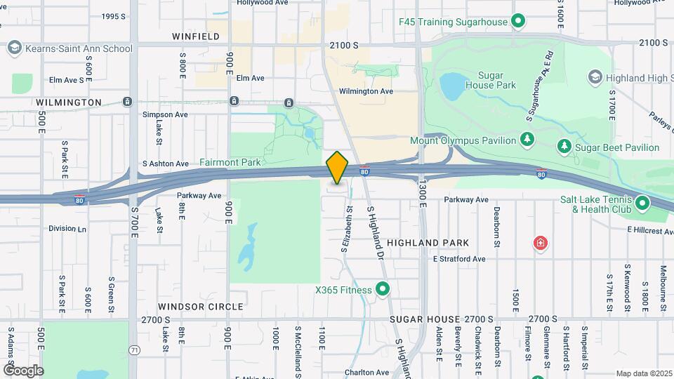 1140 Parkway Ave Map and Location Details
