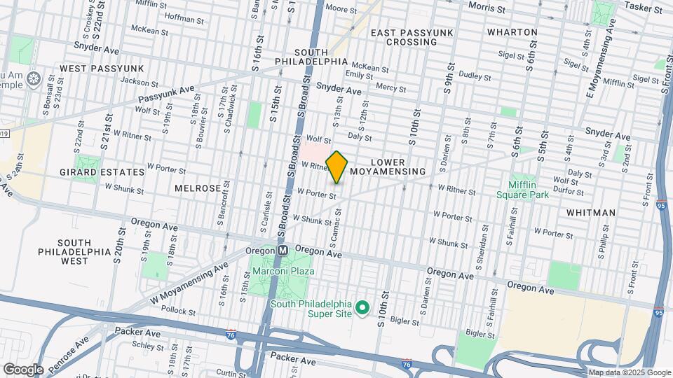 2439 S Iseminger St Mapa y Detalles de la Ubicación