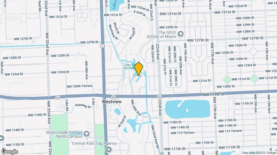 12125 NW 23rd Ct Map and Location Details