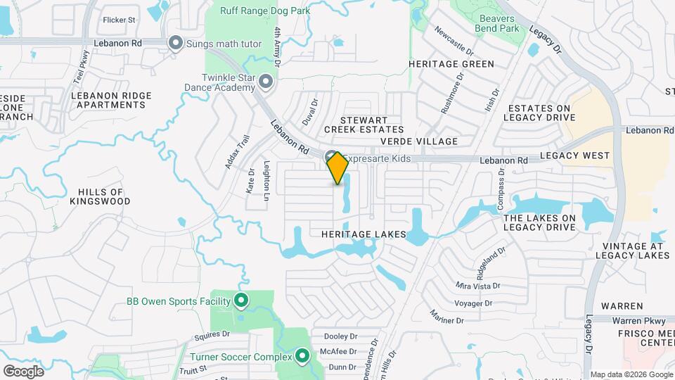 4122 W Crescent Way Map and Location Details