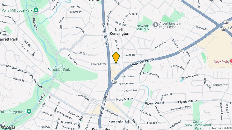 3712 Lawrence Ave Map and Location Details