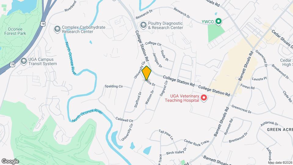 210 Vista Dr Map and Location Details