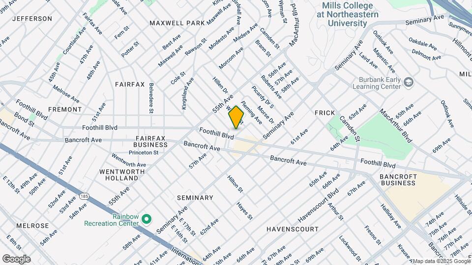 2523-2533 Mason St Map and Location Details