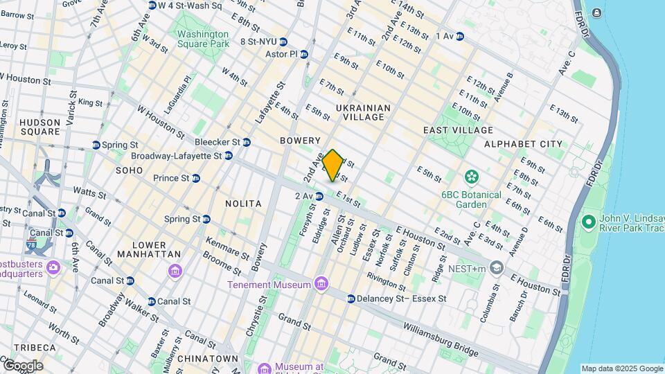 58 E First St Map and Location Details