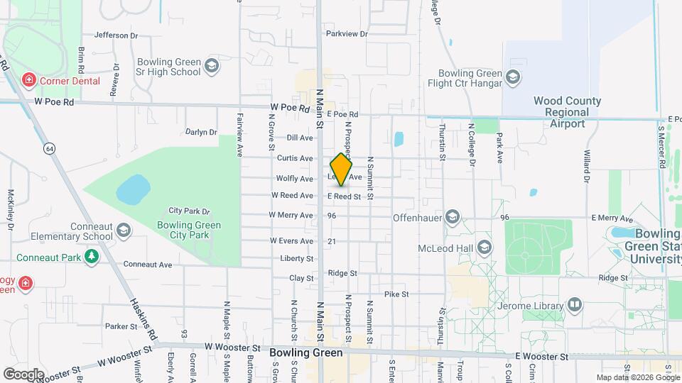 129 E Reed Ave Map and Location Details