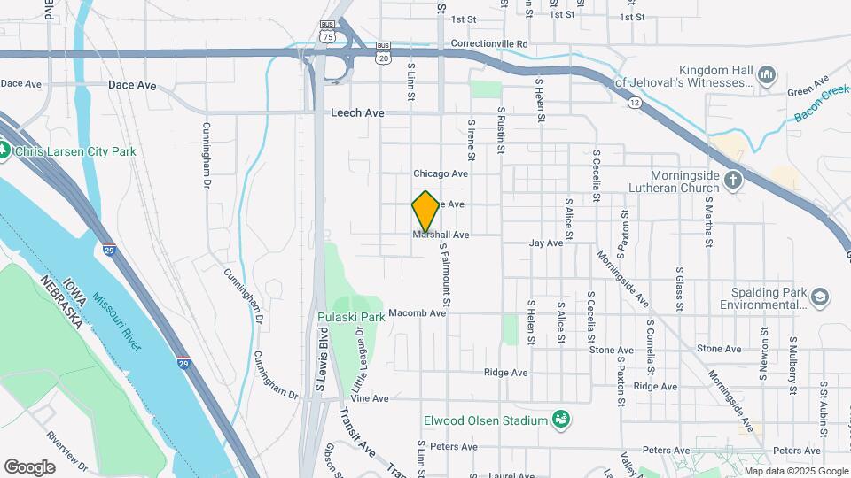 2612 Marshall Ave Map and Location Details