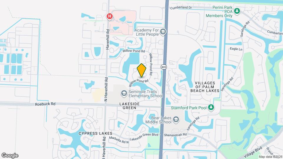 4385 Willow Brook Cir Map and Location Details