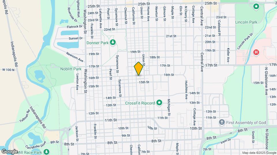 1523 California St Map and Location Details