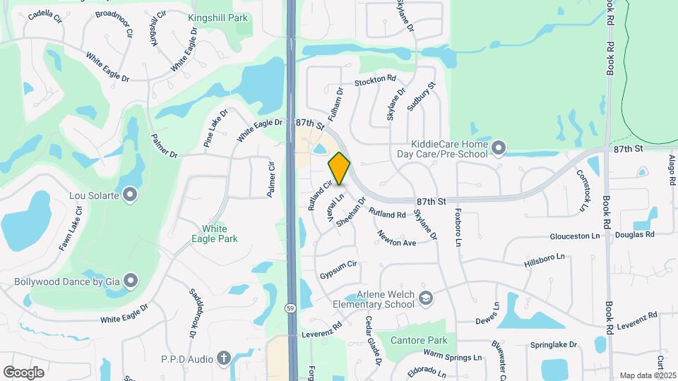 2805 Vernal Ln Map and Location Details