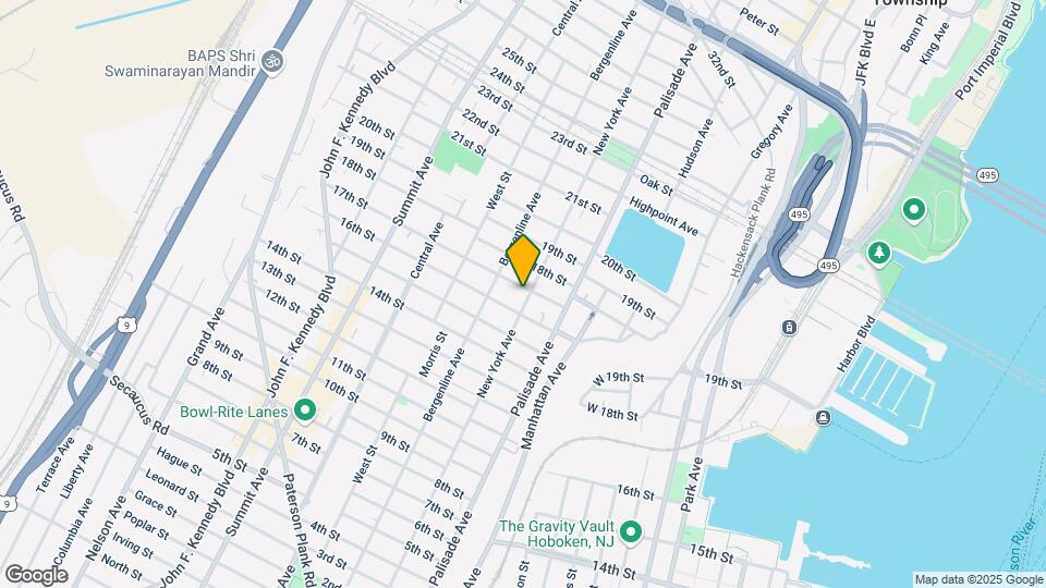 1615 New York Ave Map and Location Details