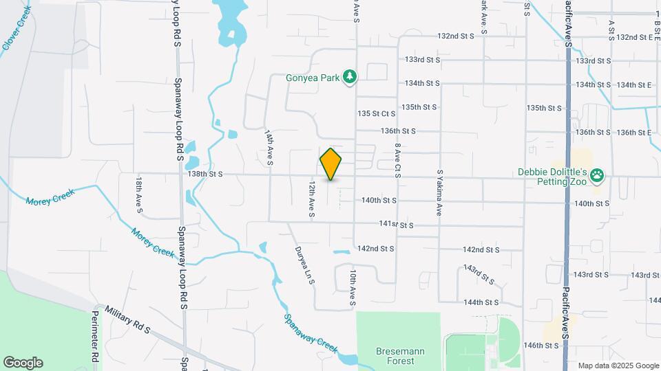 13805 11th Ave Ct S Map and Location Details