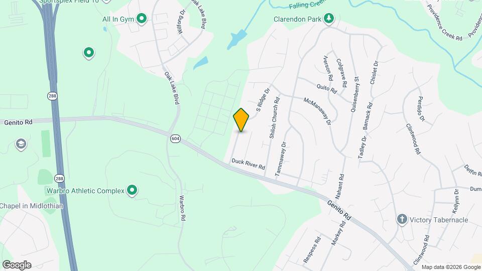 3015 S Ridge Dr Map and Location Details