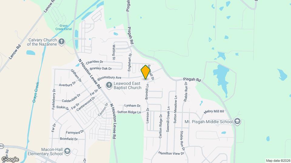 1671 Brimhill Ln Map and Location Details