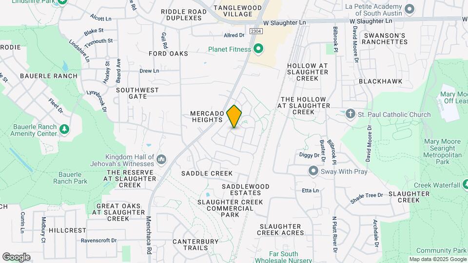 1610 Yoakum St Map and Location Details