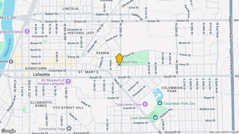 1707 Ferry St Map and Location Details