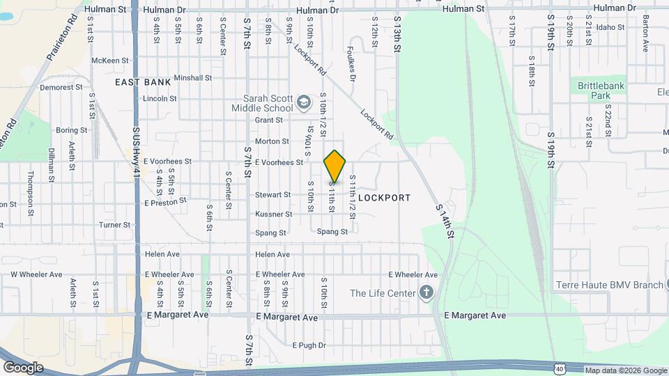 2440 S 11th St Map and Location Details