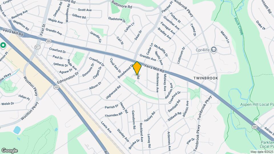 1611 Burris Rd Map and Location Details