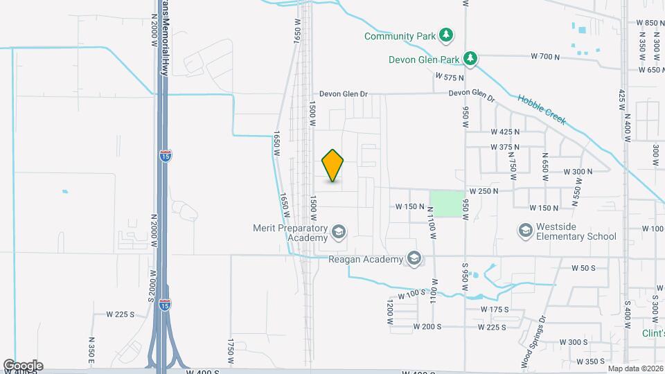 1438 W 250 N Mapa y Detalles de la Ubicación