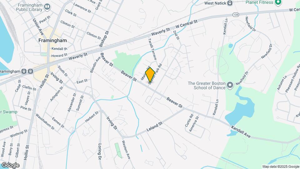 5 Beaver Park Rd Map and Location Details