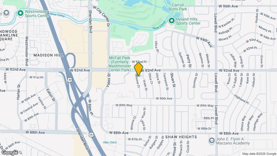 9138 Winona Ct Map and Location Details