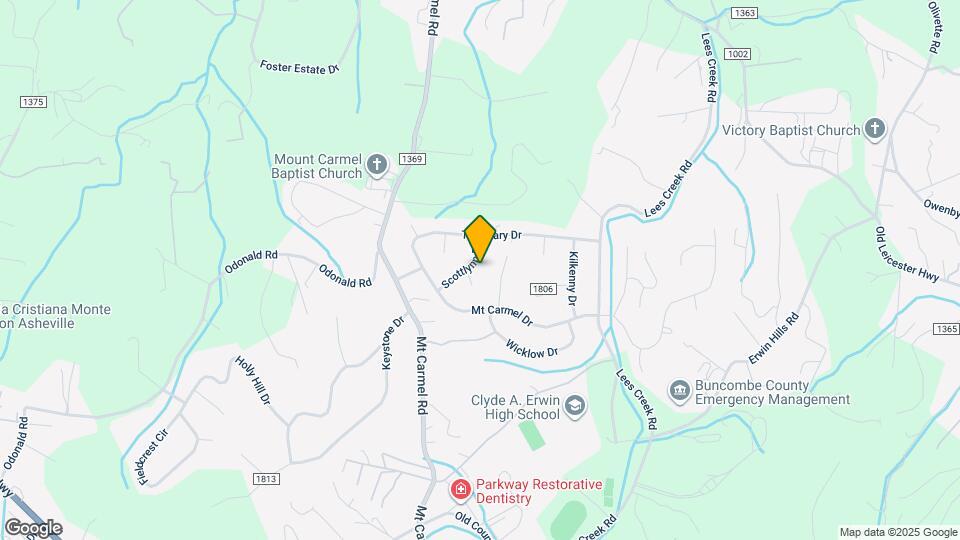 217 Scottlynn Dr Map and Location Details