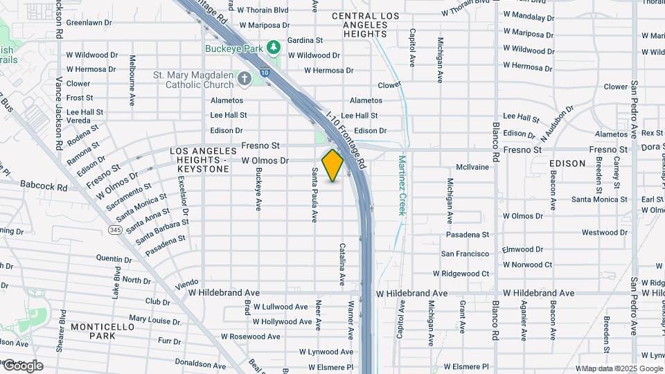 1413 Santa Monica St Map and Location Details