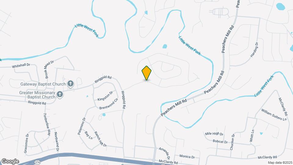 1052 Ishee Dr Map and Location Details