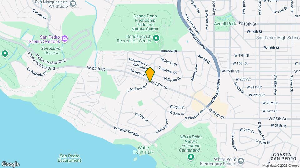 2510 S Anchovy Ave Map and Location Details