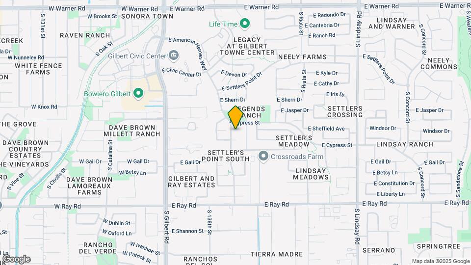 287 E Sheffield Ct Map and Location Details