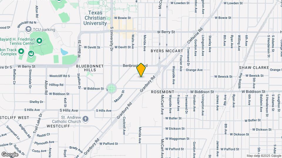 2704 W Bewick St Map and Location Details