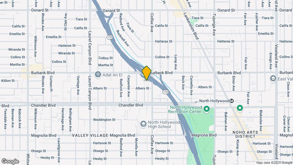 5518 Simpson Ave Map and Location Details