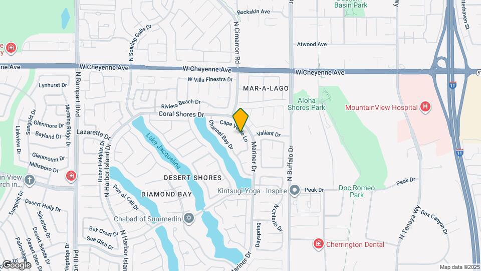2909 Cape Verde Ln Map and Location Details