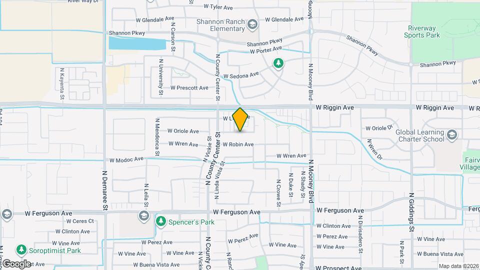 2601-2607 W Oriole Ave Mapa y Detalles de la Ubicación