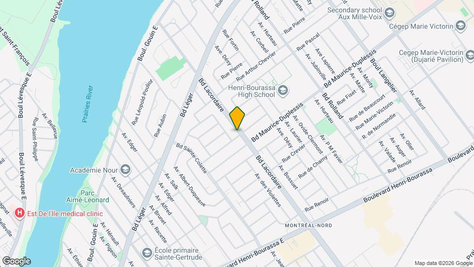 12000 Lacordaire Boul Map and Location Details