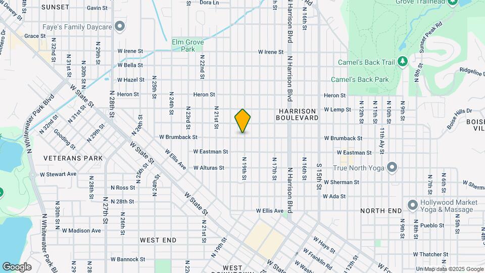 1902 W Brumback St Map and Location Details