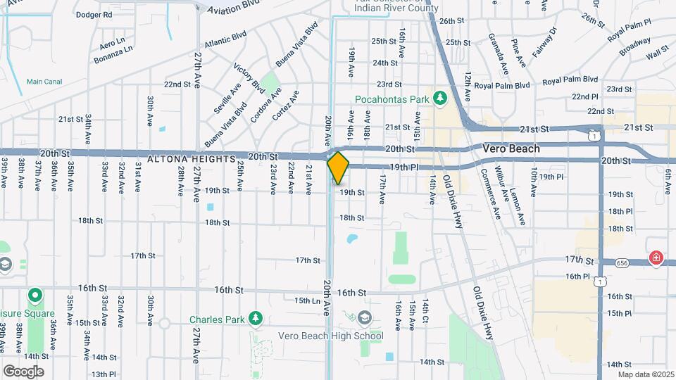 1904 20th Ave Mapa y Detalles de la Ubicación