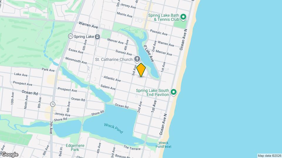 207 Monmouth Ave Map and Location Details