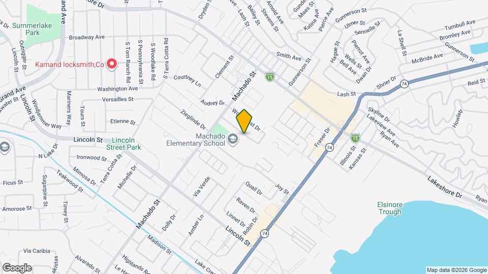 610 Parkview Dr Map and Location Details