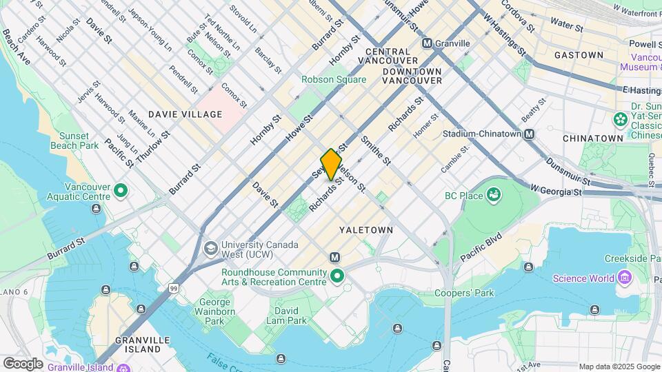 1059 Richards St Map and Location Details