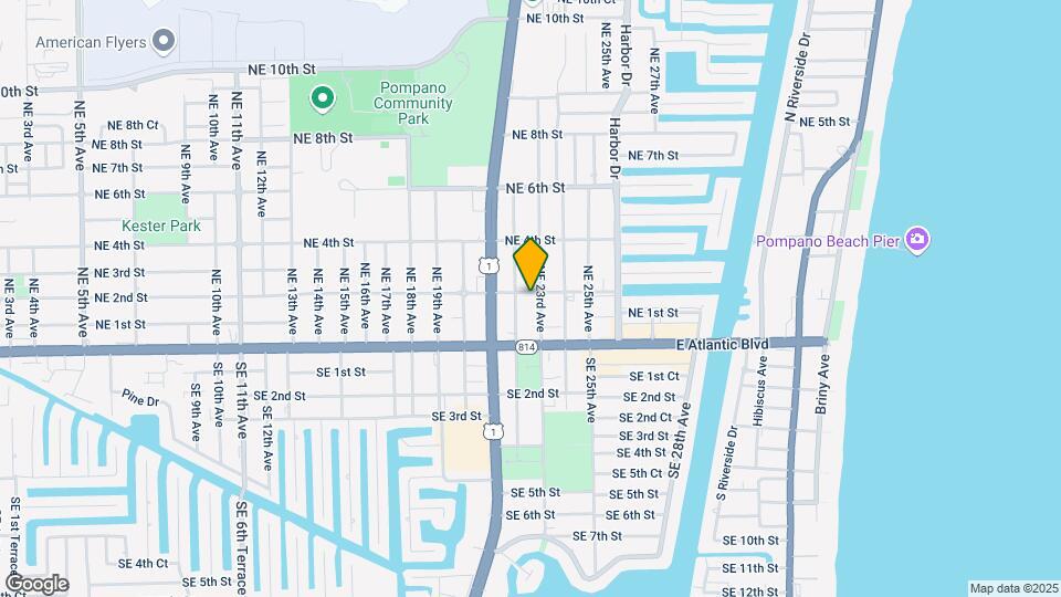 2228 NE 2nd St Map and Location Details
