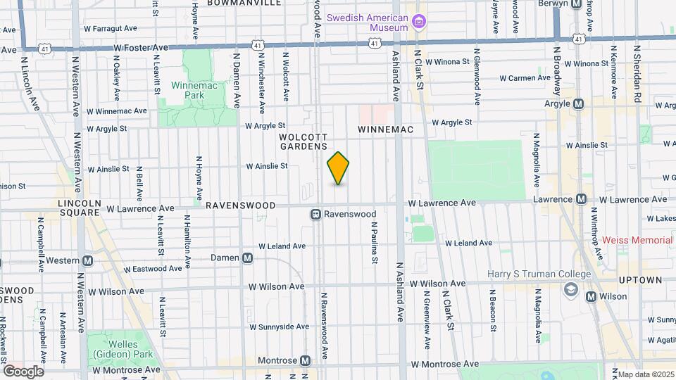 4820-4828 N Hermitage Ave Mapa y Detalles de la Ubicación