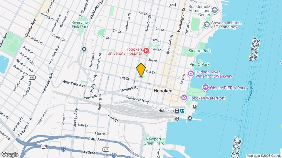 114 Willow Ave Map and Location Details