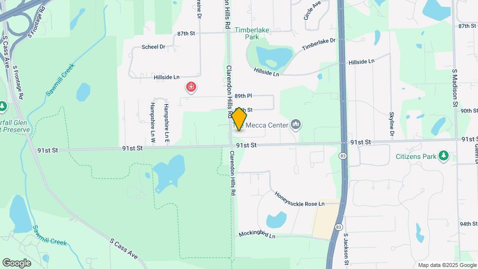 16W764 Hawthorne Ct Map and Location Details