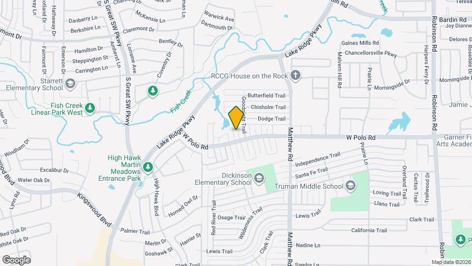4625 Chalk Ct Map and Location Details