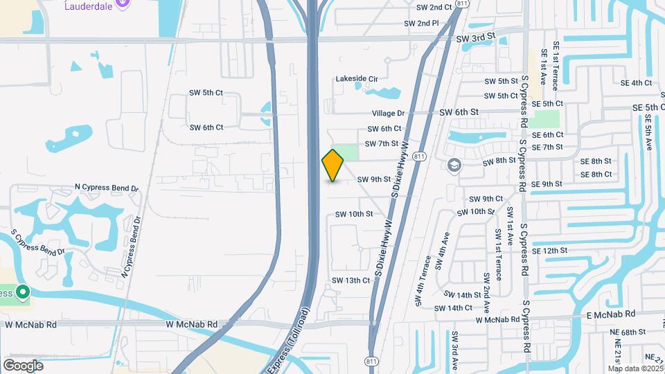 890 SW 9th St Mapa y Detalles de la Ubicación