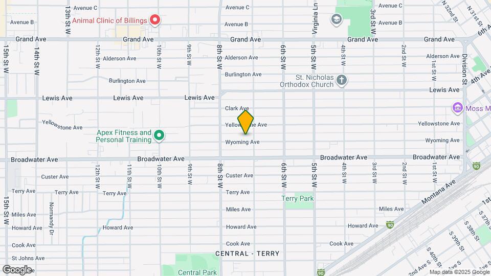 711 Wyoming Ave Map and Location Details